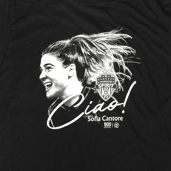 Sofia Cantore Washington Spirit Tee – Washington Spirit Shop
