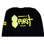 Washington Spirit 2024 Graffiti "S" Nike Crew Sweatshirt - Black