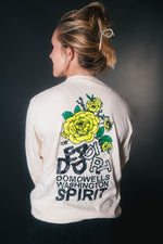 Camiseta clásica de manga larga con estampado floral de Dead Dirt x Spirit