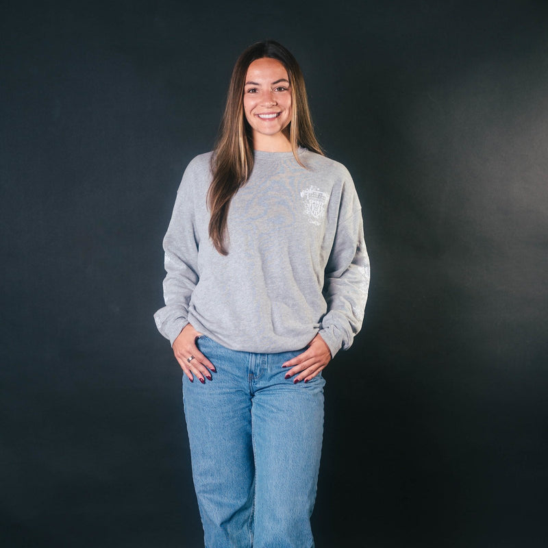 Sudadera clásica con estampado floral de Dead Dirt x Spirit