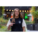 Camiseta con bloques de color en blanco y negro de Washington Spirit