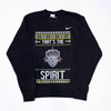 Nike club team crew with sweater style design in white and yellow