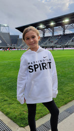Nike 2023 Washington Spirit Youth Hoodie - WASHINGTON SPIRIT - White