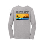 COAST TO COAST - Camiseta de manga larga para adultos