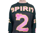 Dead Dirt x Spirit Cherry Blossom Spirit Green #2 Oversized Unisex Sweater (COMING SOON)