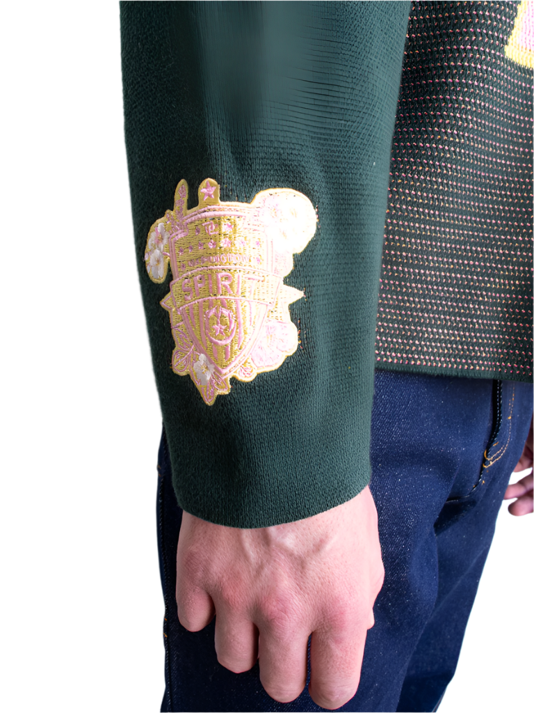 Dead Dirt x Spirit Cherry Blossom Spirit Green #2 Oversized Unisex Sweater (COMING SOON)