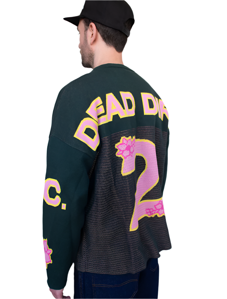 Dead Dirt x Spirit Cherry Blossom Spirit Green #2 Oversized Unisex Sweater (COMING SOON)