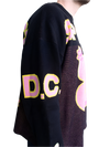 Dead Dirt x Spirit Cherry Blossom Black Out #8 Oversized Sweater (COMING SOON)