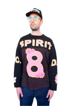 Dead Dirt x Spirit Cherry Blossom Black Out #8 Oversized Sweater (COMING SOON)