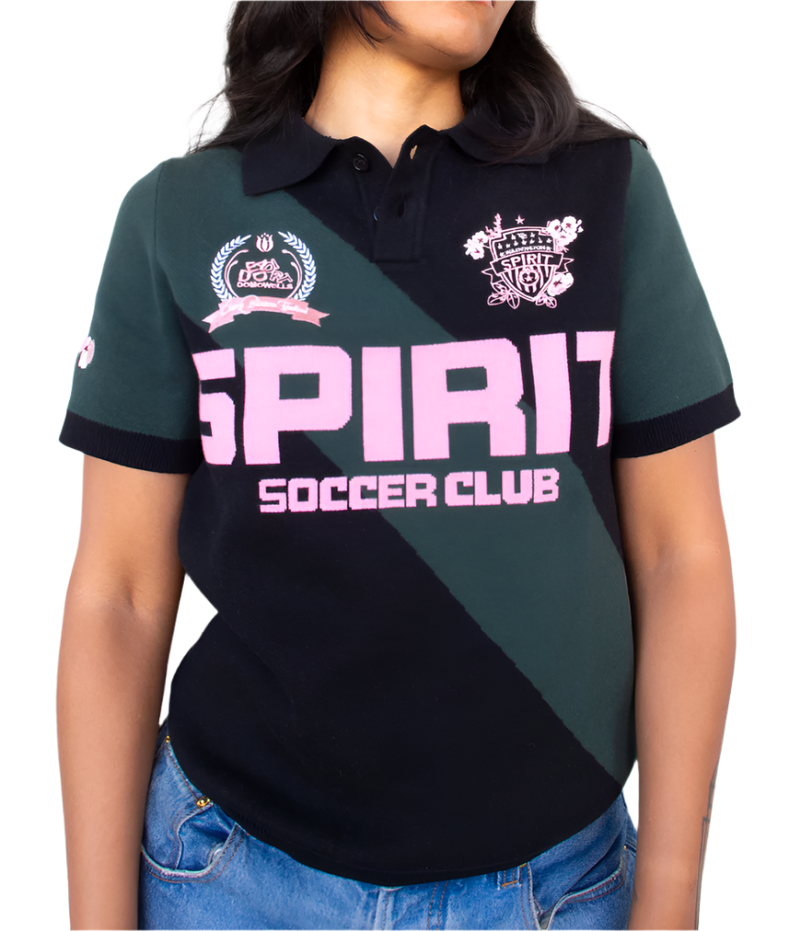 Dead Dirt x Spirit Cherry Blossom Soccer Club Polo (COMING SOON)