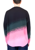 Dead Dirt x Spirit Cherry Blossom Pink Gradient Oversized Sweater (COMING SOON)