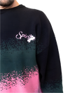 Dead Dirt x Spirit Cherry Blossom Pink Gradient Oversized Sweater (COMING SOON)