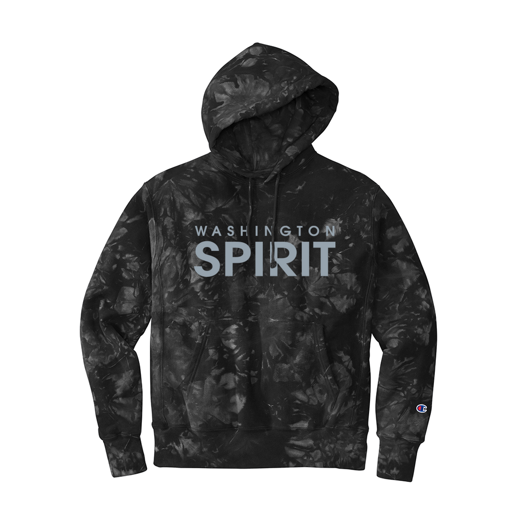 Sudadera con capucha tie dye WASHINGTON SPIRIT - Gris oscuro (adulto)