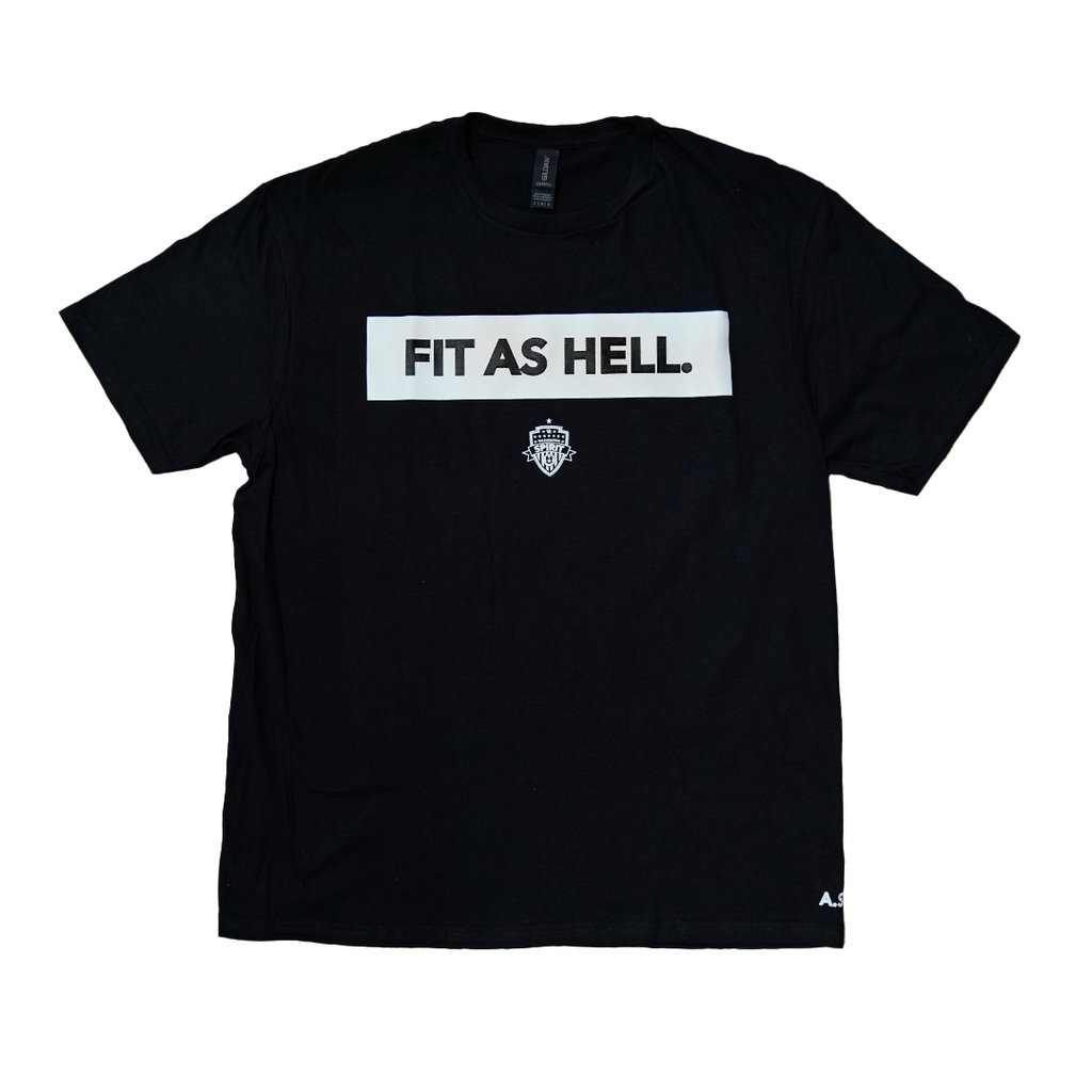 FIT AS HELL. - Andi Sullivan - Short Sleeve Adult Te – Washington