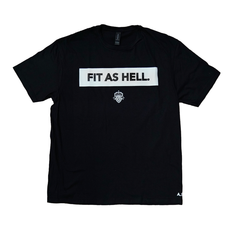 FIT AS HELL. - Andi Sullivan - Short Sleeve Adult Te – Washington FIT AS HELL. - Andi Sullivan - Short Sleeve Adult Te – Washington