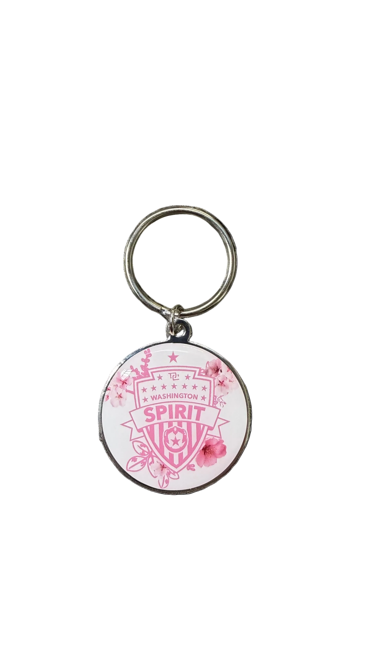 Washington Spirit Cherry Blossom Keychain