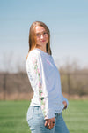 Washington Spirit 2024 Cherry Blossom Nike Legend Long Sleeve Tee - White