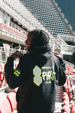 Sudadera con capucha Nike con el logo "S" de Washington Spirit 2024 en color negro