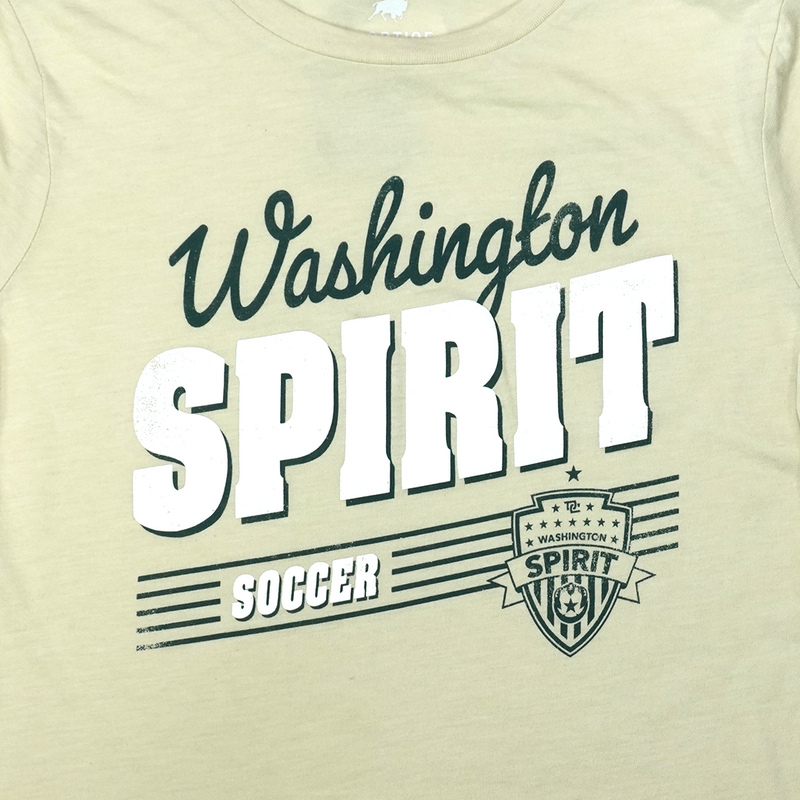 Washington Spirit Bone Heritage Tee - Youth