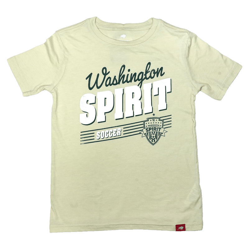 Washington Spirit Bone Heritage Tee - Youth