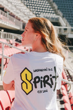 Washington Spirit 2024 Graffiti "S" Nike Legend Tee - White