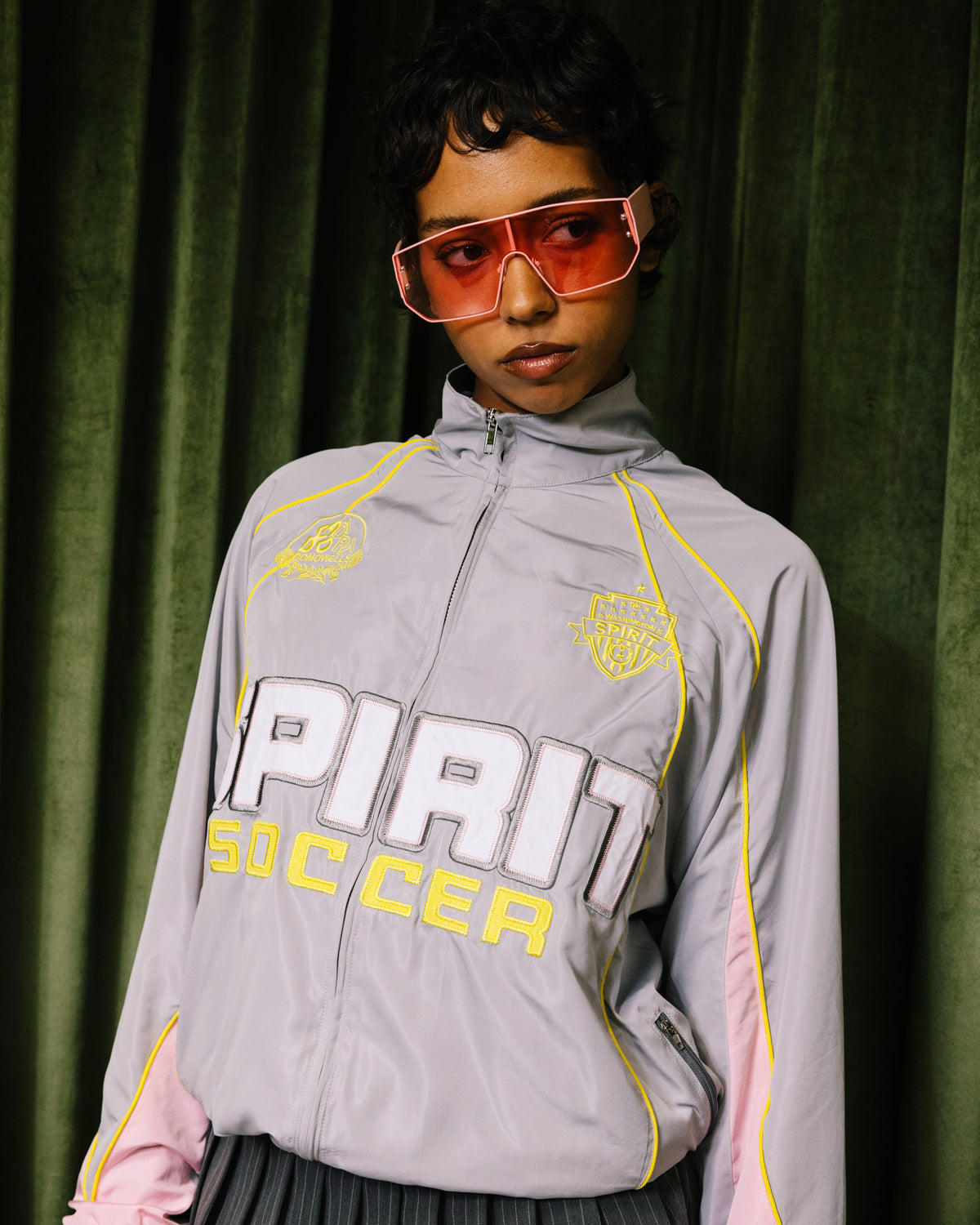 Dead Dirt x Spirit Big Bloom Classic Jacket - Grey