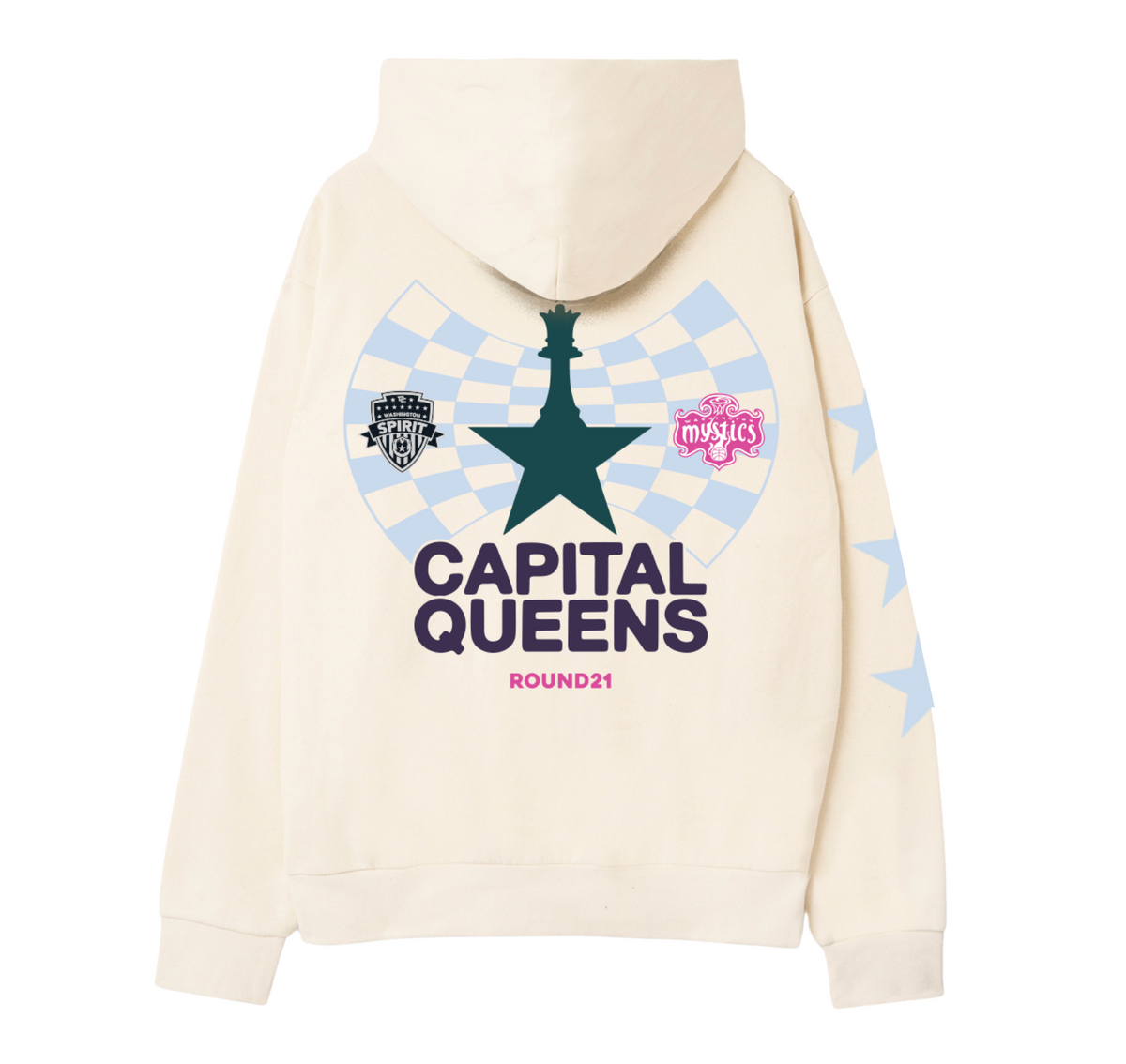 Capital Queens Chess Hoodie