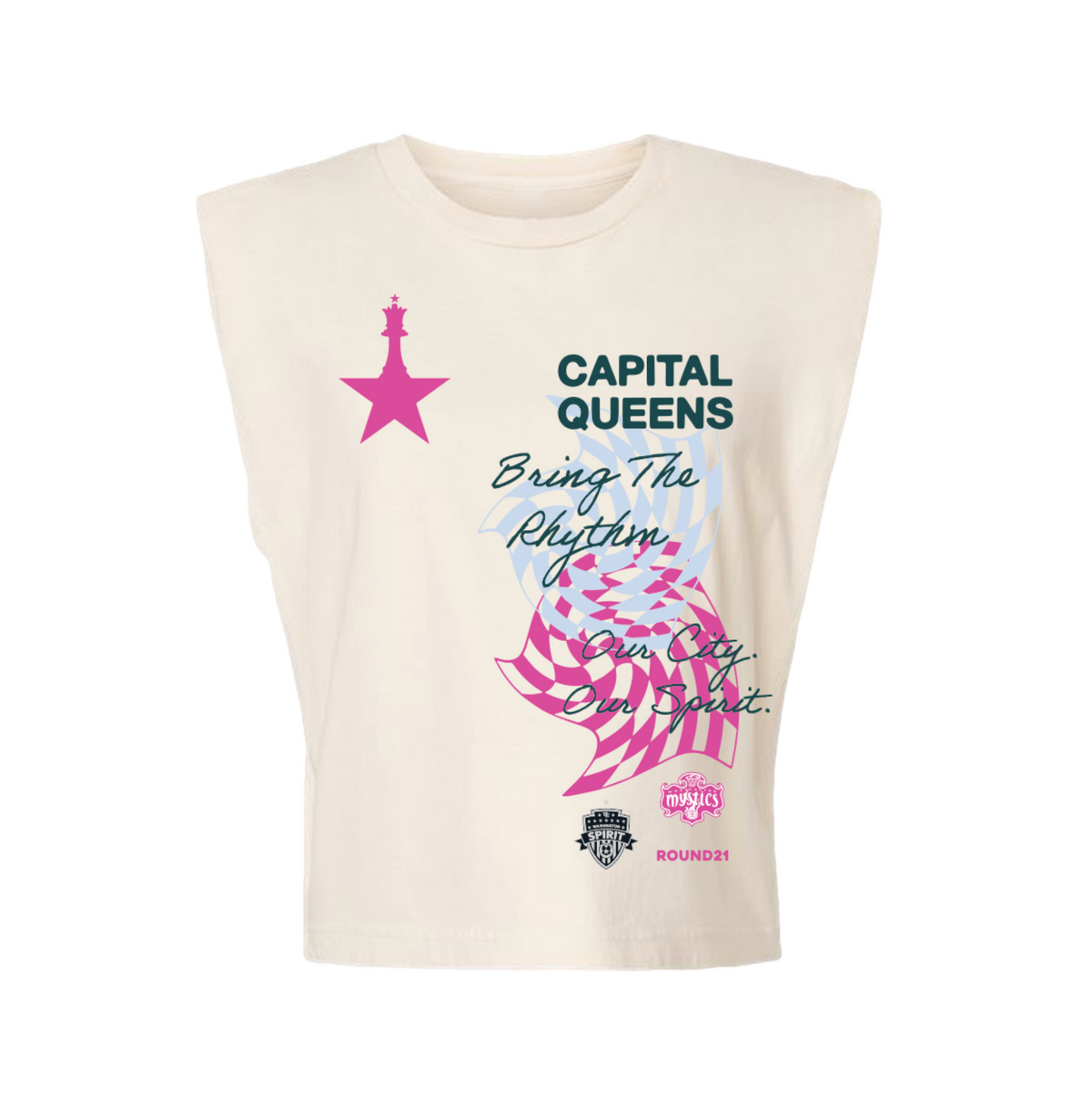 Capital Queens Strength Tee