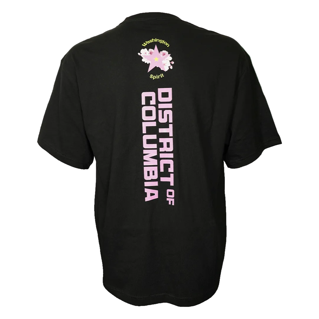 2026 Spirit Cherry Blossom Black Tee