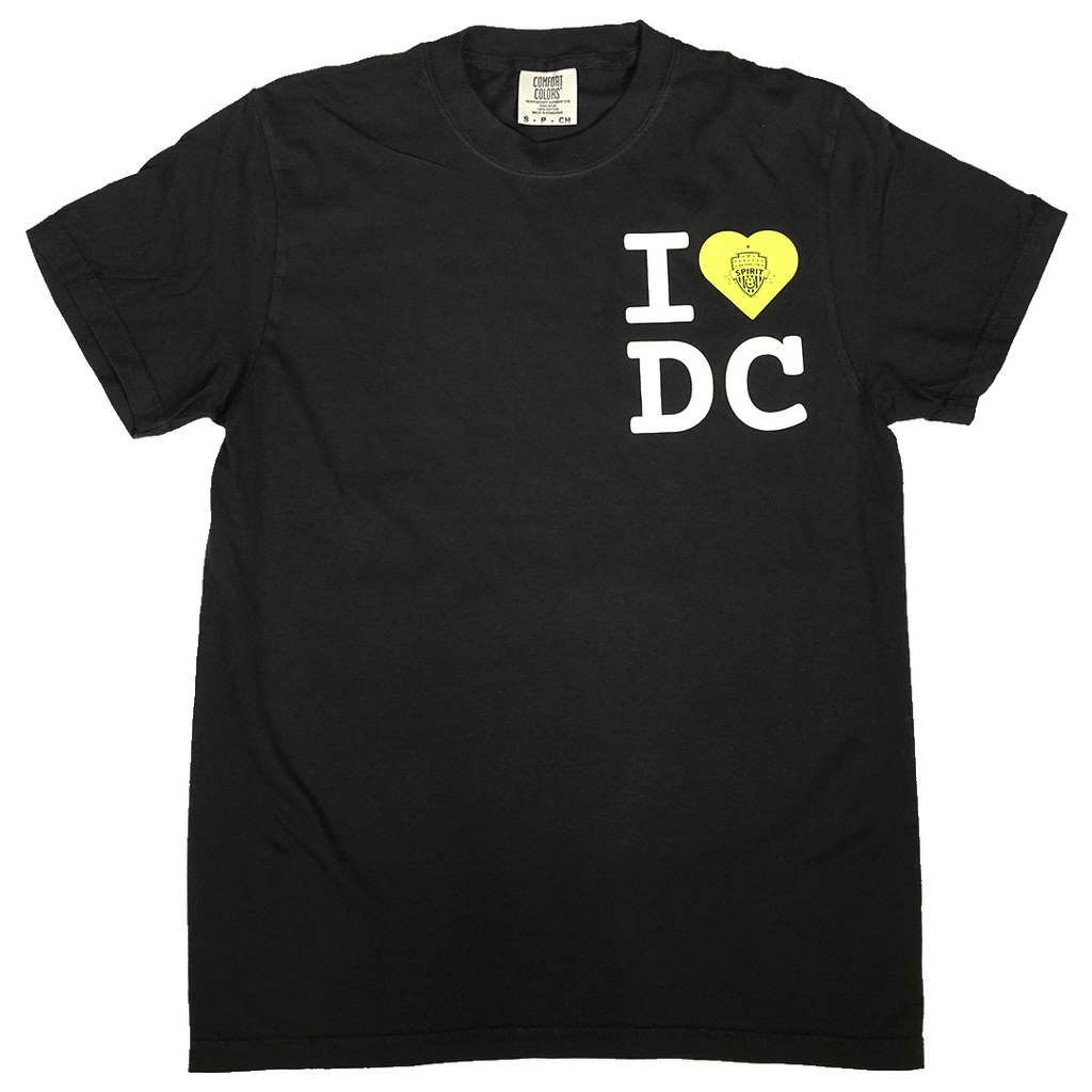 I Love DC Black Tee
