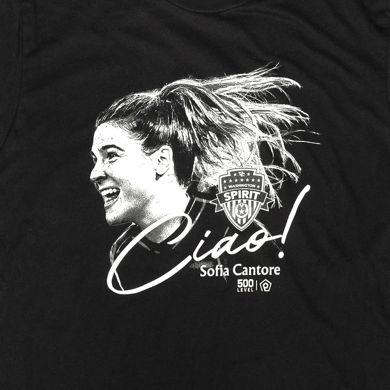 Sofia Cantore Washington Spirit Tee – Washington Spirit Shop