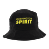 Sombrero de pescador negro Washington Spirit 2025