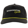 Washington Spirit Black Adjustable Snapback