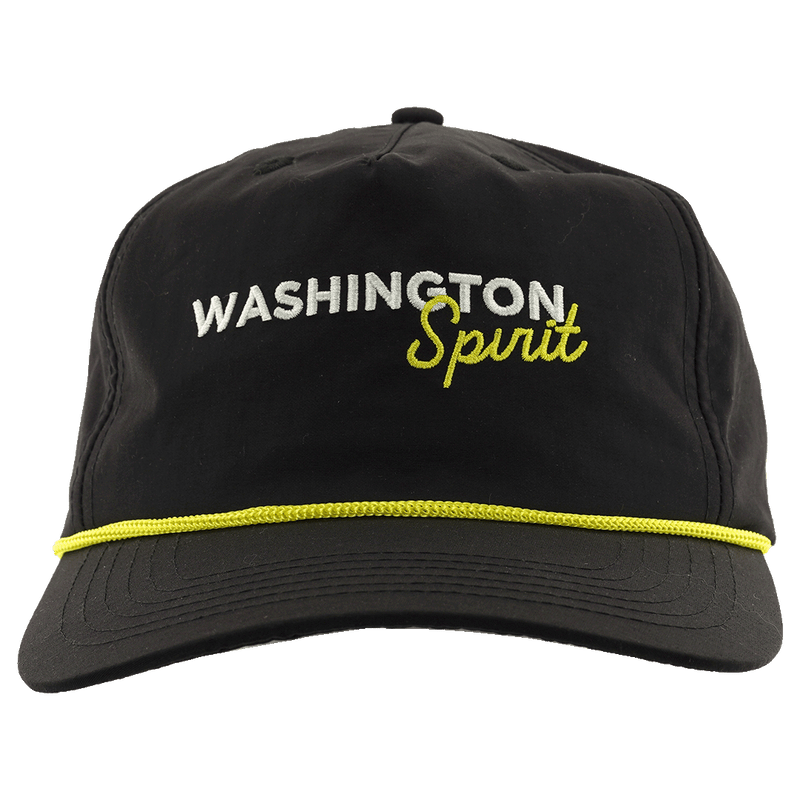 Washington Spirit Black Adjustable Snapback