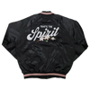 Washington Spirit Cherry Satin Bomber Jacket