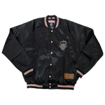 Washington Spirit Cherry Satin Bomber Jacket