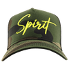 Sombrero con espíritu de camuflaje
