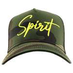 Sombrero con espíritu de camuflaje