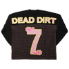 Dead Dirt x Spirit Cherry Blossom Black Out #7 Oversized Sweater