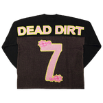 Dead Dirt x Spirit Cherry Blossom Black Out #7 Oversized Sweater