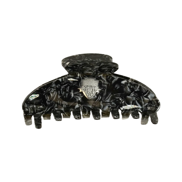 Washington Spirit Pearl Logo Claw Clip - Silver
