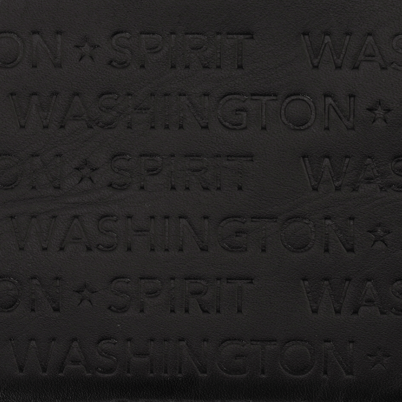 Washington Spirit Black Leather Wallet