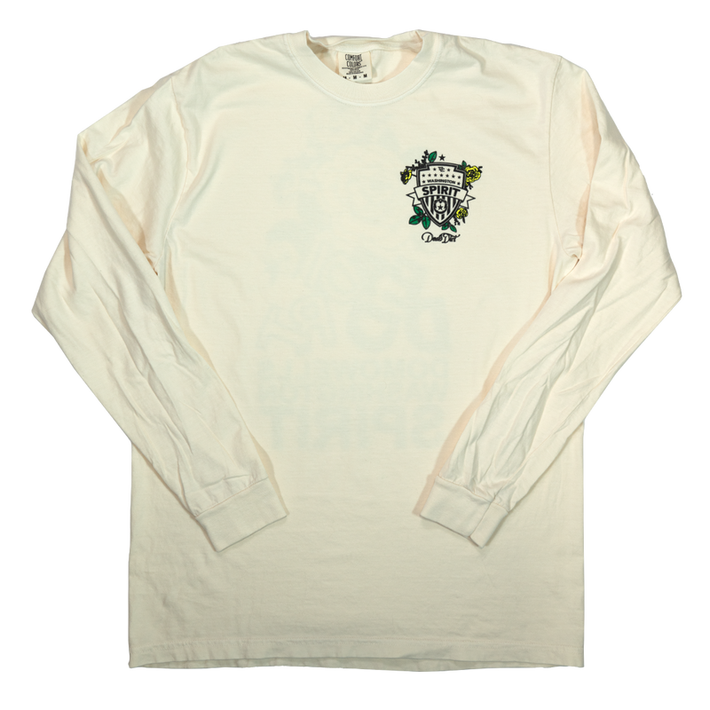 Camiseta clásica de manga larga con estampado floral de Dead Dirt x Spirit
