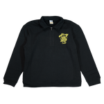 Sudadera clásica con media cremallera y diseño floral de Dead Dirt x Spirit