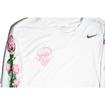 Washington Spirit 2024 Cherry Blossom Nike Legend Long Sleeve Tee - White