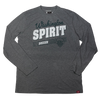 Washington Spirit Gray Heritage Longsleeve Tee - Adult