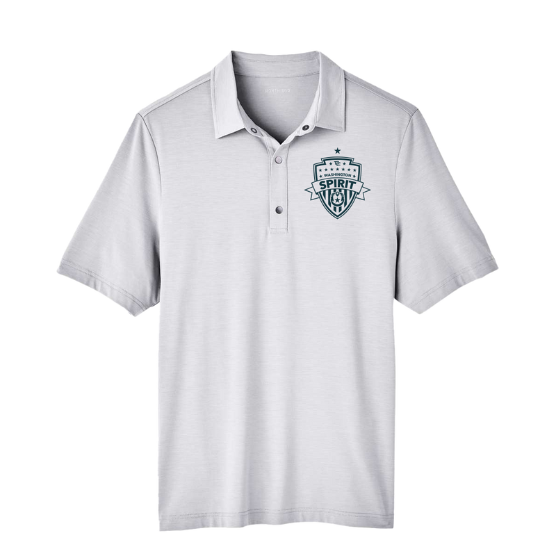 Washington Spirit Grey Performance Polo