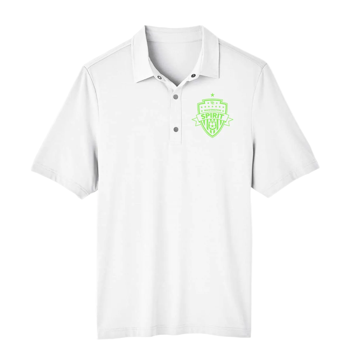Washington Spirit White Performance Polo