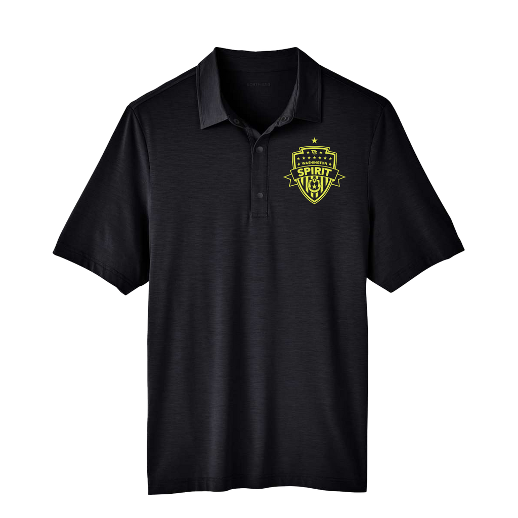 Washington Spirit Black Performance Polo