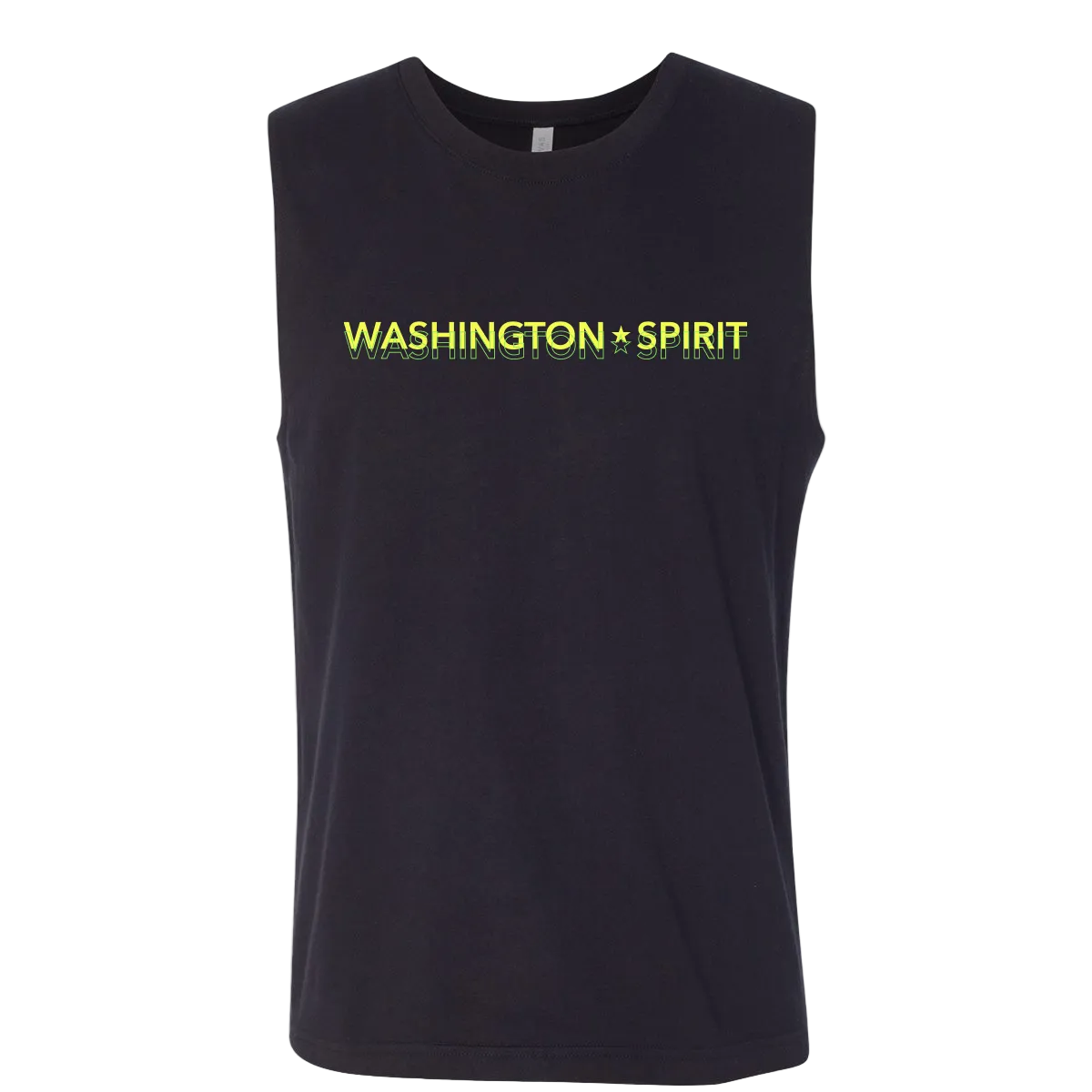 Washington Spirit Men's Black Muscle Tank